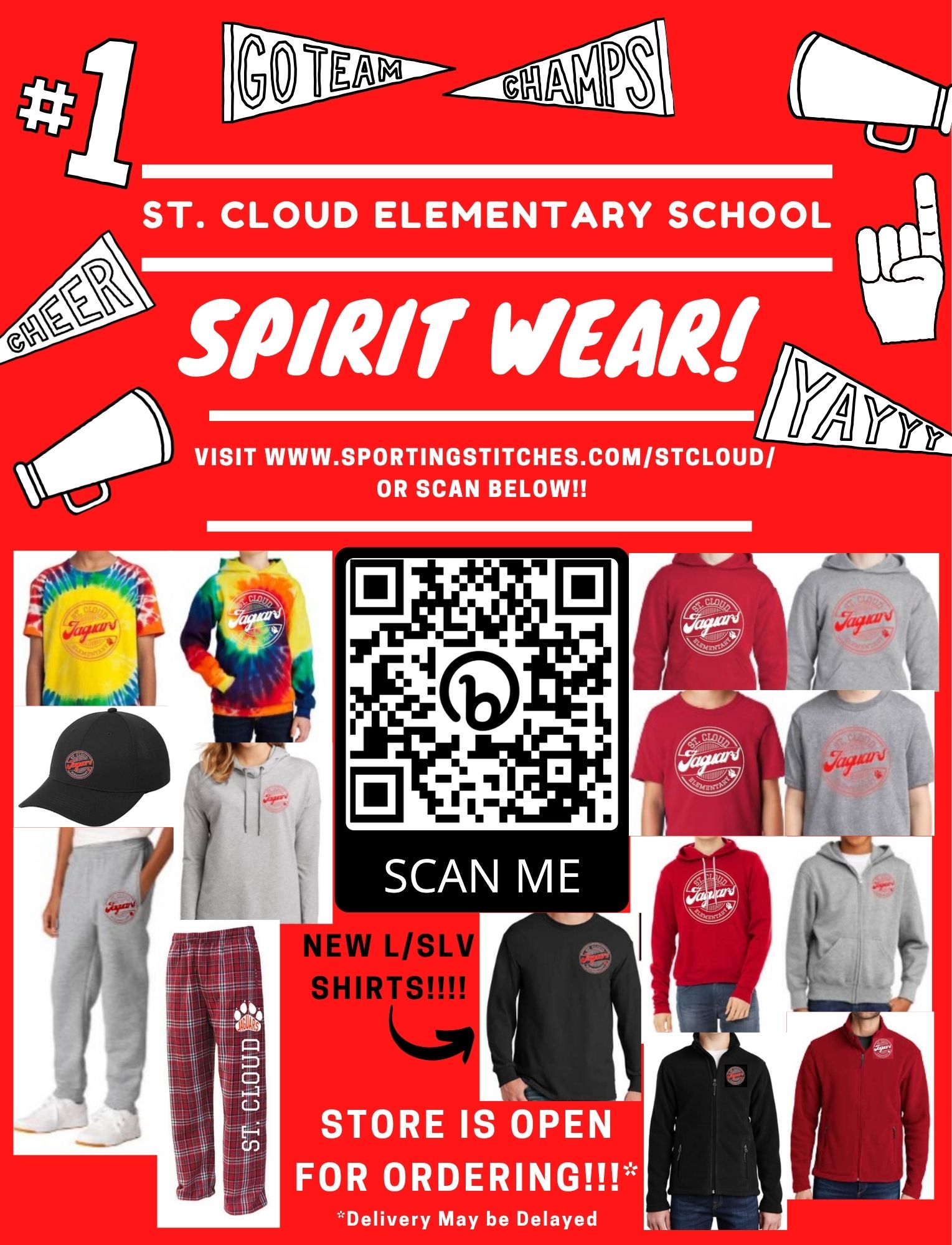 St. Cloud Spirit Wear merchandise available online